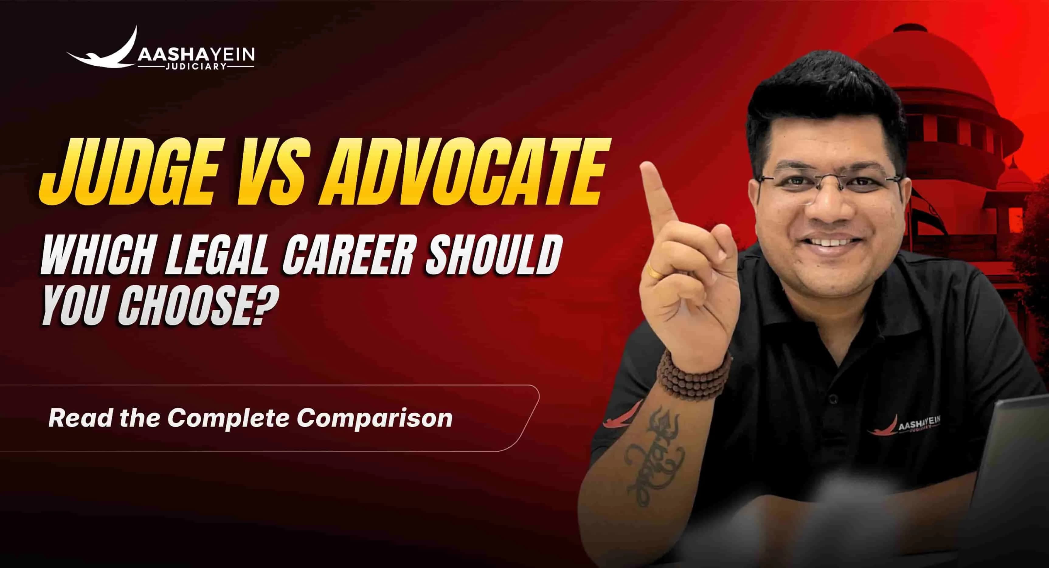 Judge vs Advocate: Salary, Growth, Stability, and the Right Career for You