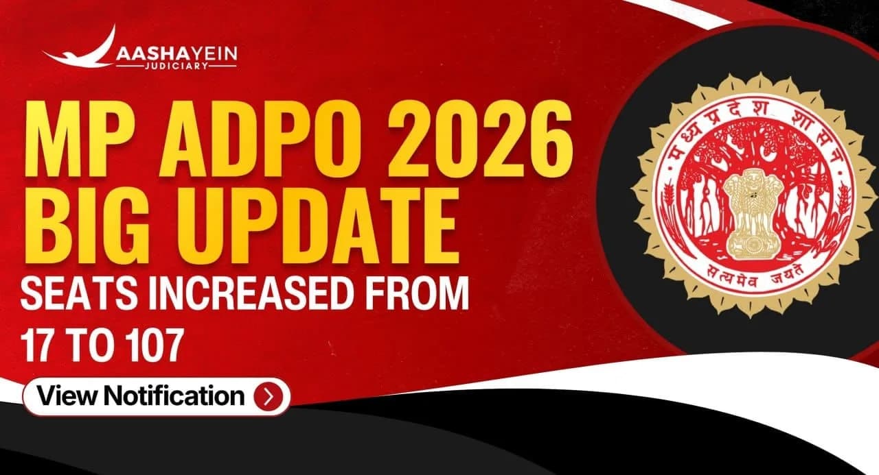 MP ADPO 2026 Notification Update: Vacancy Increased to 107 Posts