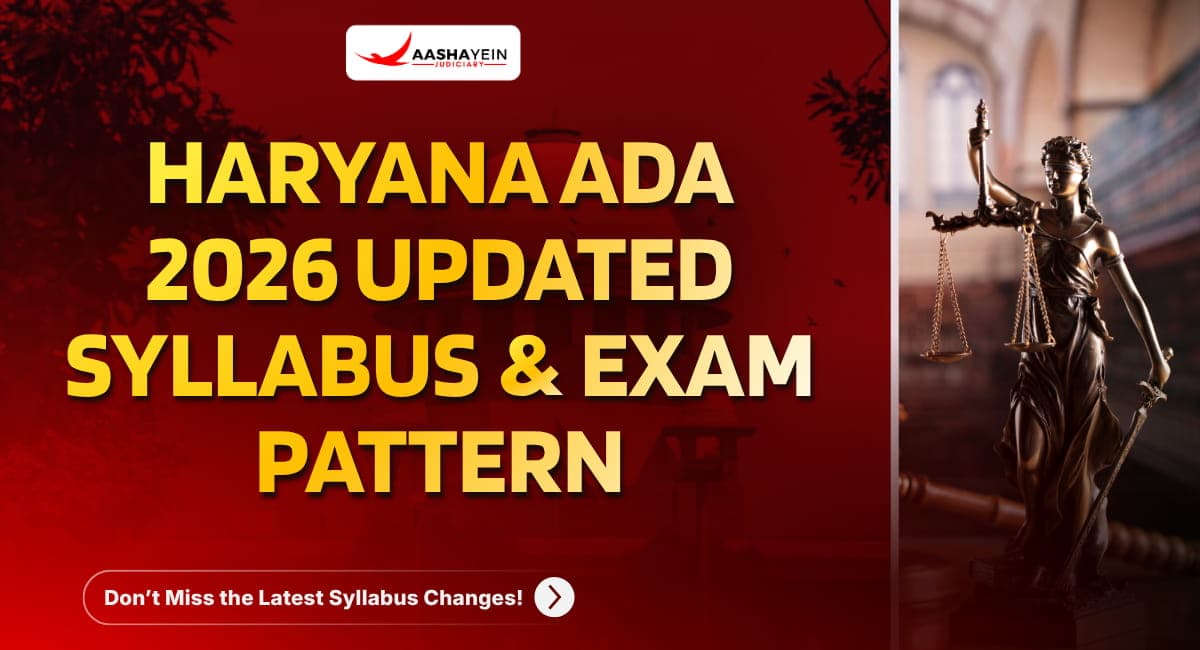 Haryana ADA 2026 Syllabus Updated, Law Subjects Added to Preliminary Examination  