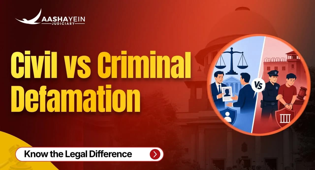 What Is Defamation? Civil vs Criminal Defamation Explained for Judiciary Exams