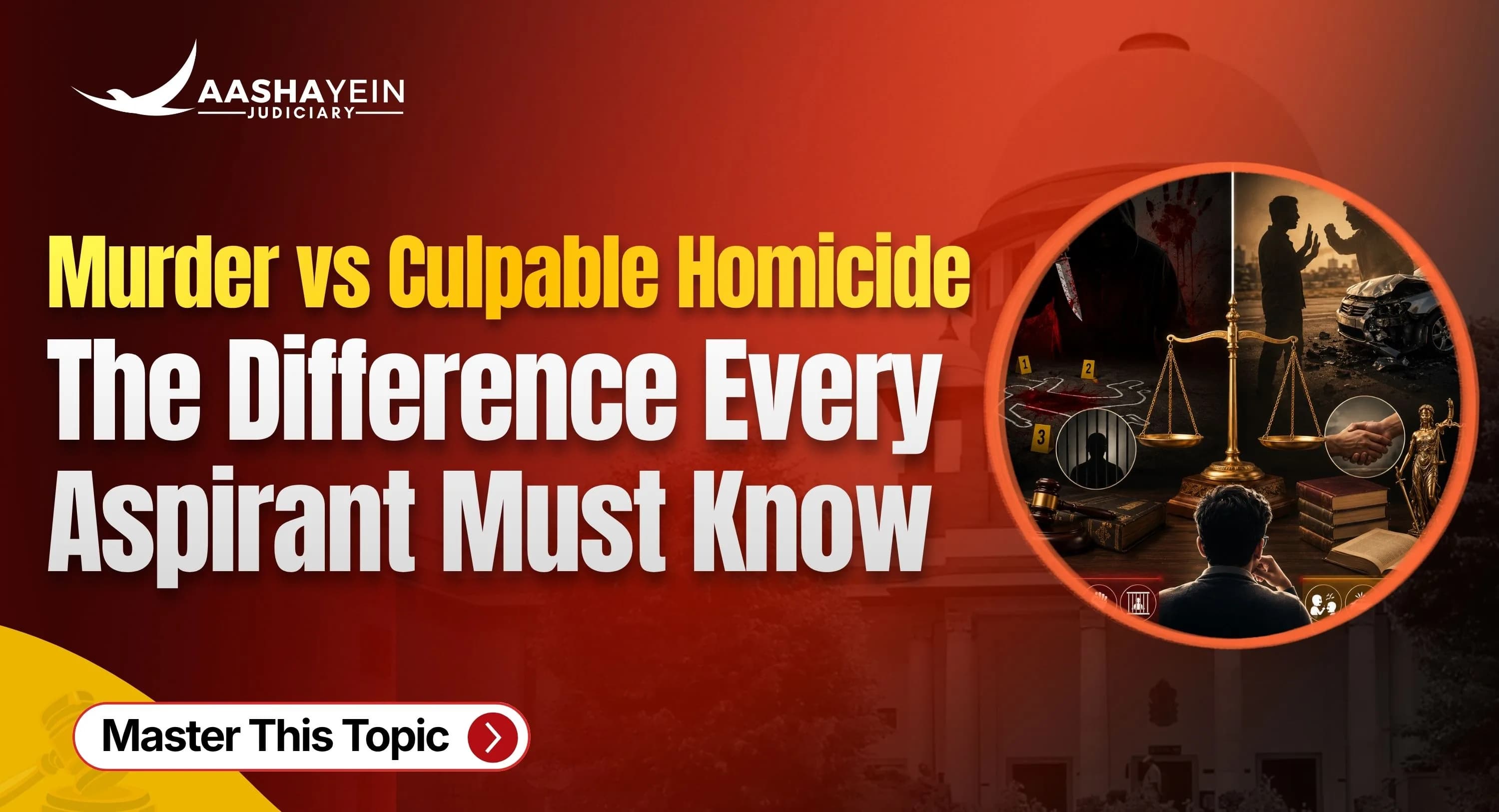 Murder vs Culpable Homicide: The Difference Explained Without the Jargon