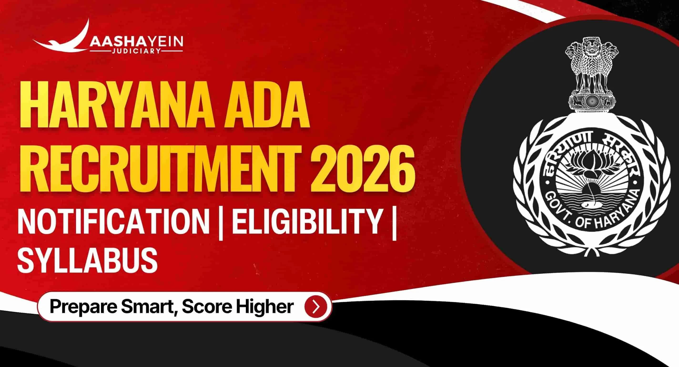 Haryana ADA Recruitment 2026: Notification, Eligibility, Syllabus, Exam Pattern and Important Dates