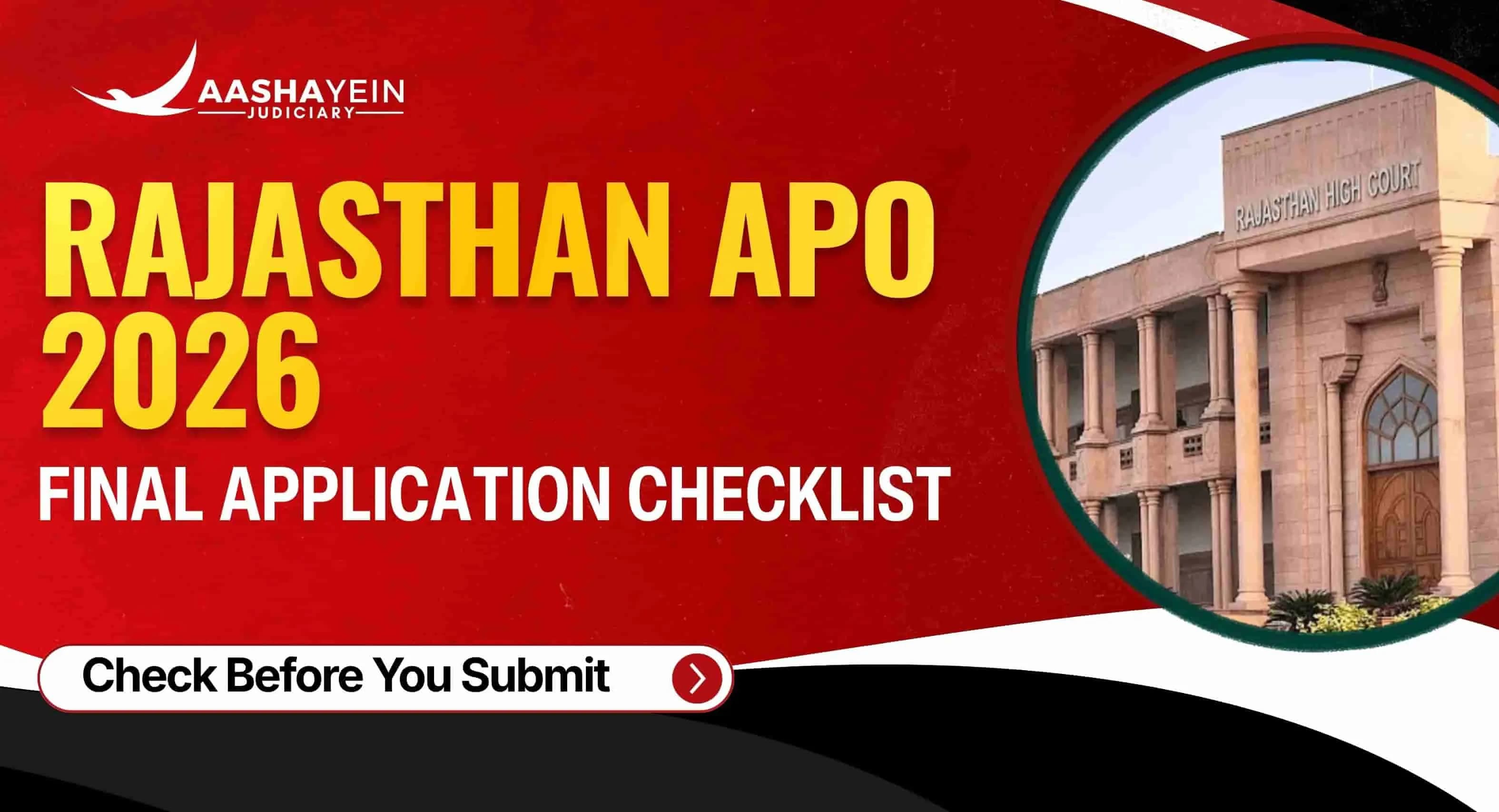 Rajasthan APO 2026 Application Guide: Avoid These Last-Minute Mistakes 