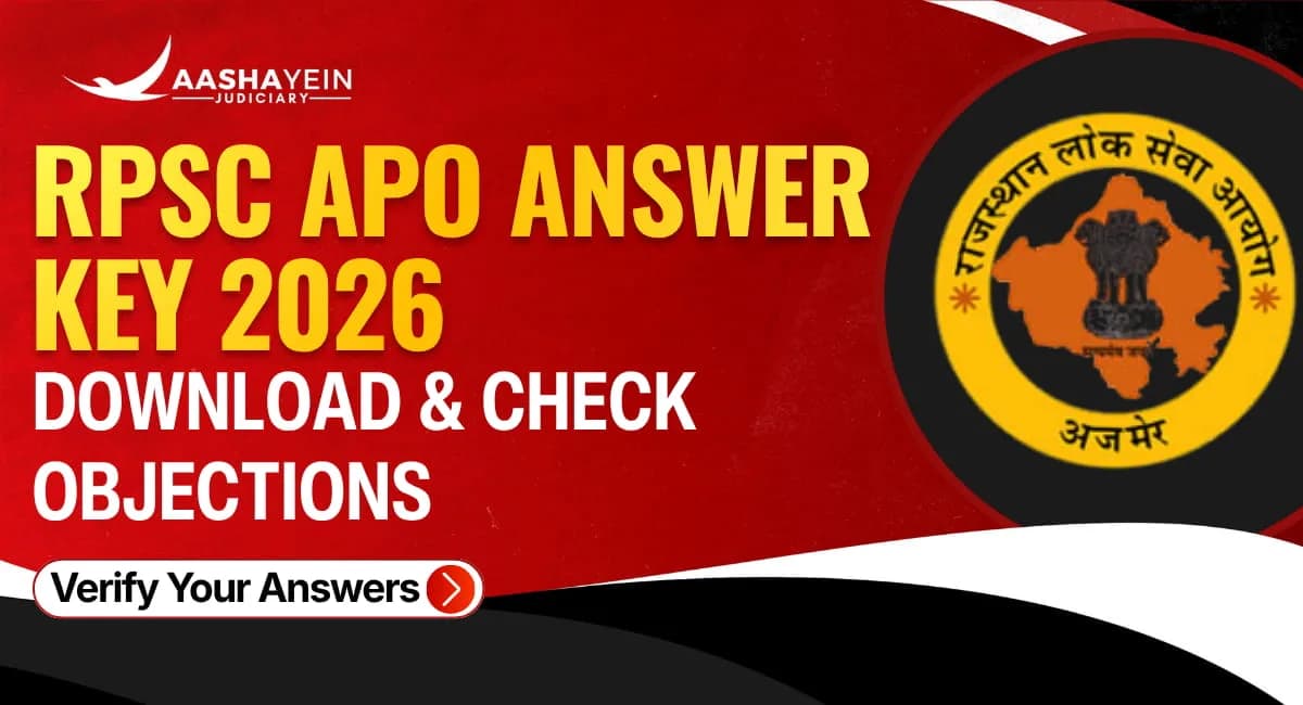 RPSC APO Answer Key 2026 Out: Download PDF and Objection Process