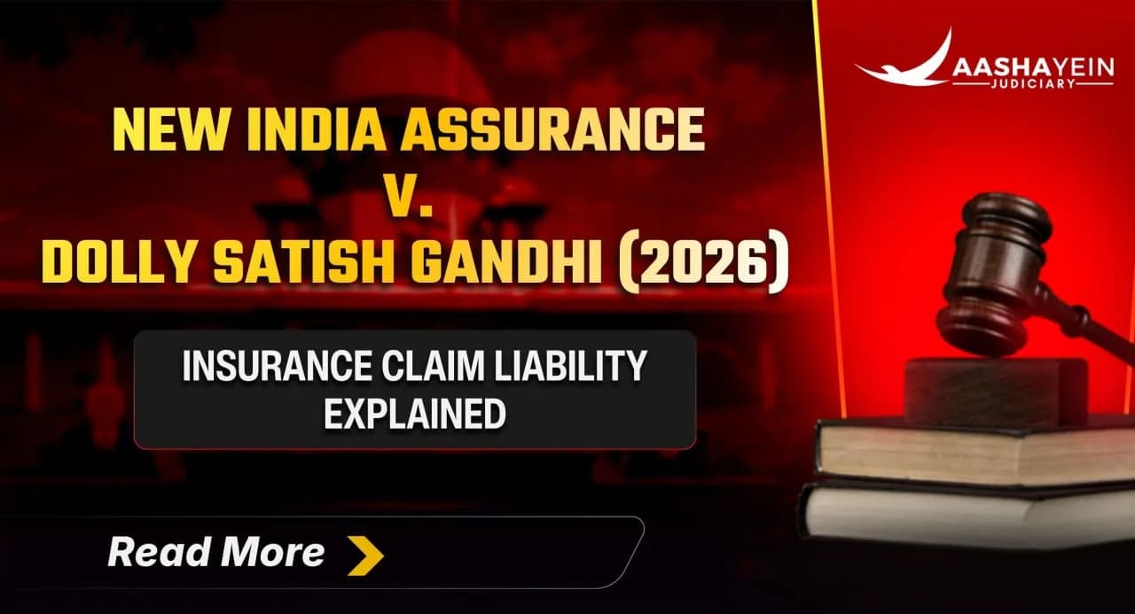 New India Assurance Company Limited v. Dolly Satish Gandhi & Another 2026