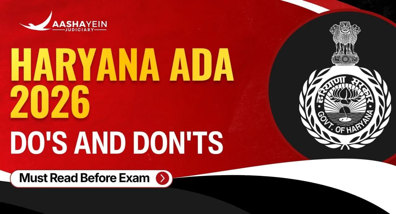 Haryana ADA 2026: Do's and Don'ts Every Aspirant Must Know