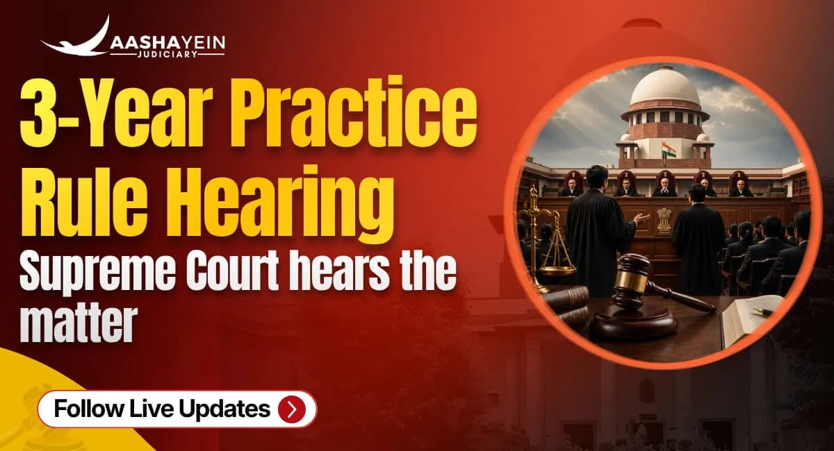3 Year Practice Rule: Supreme Court Special Hearing Today, Verdict May Be Near