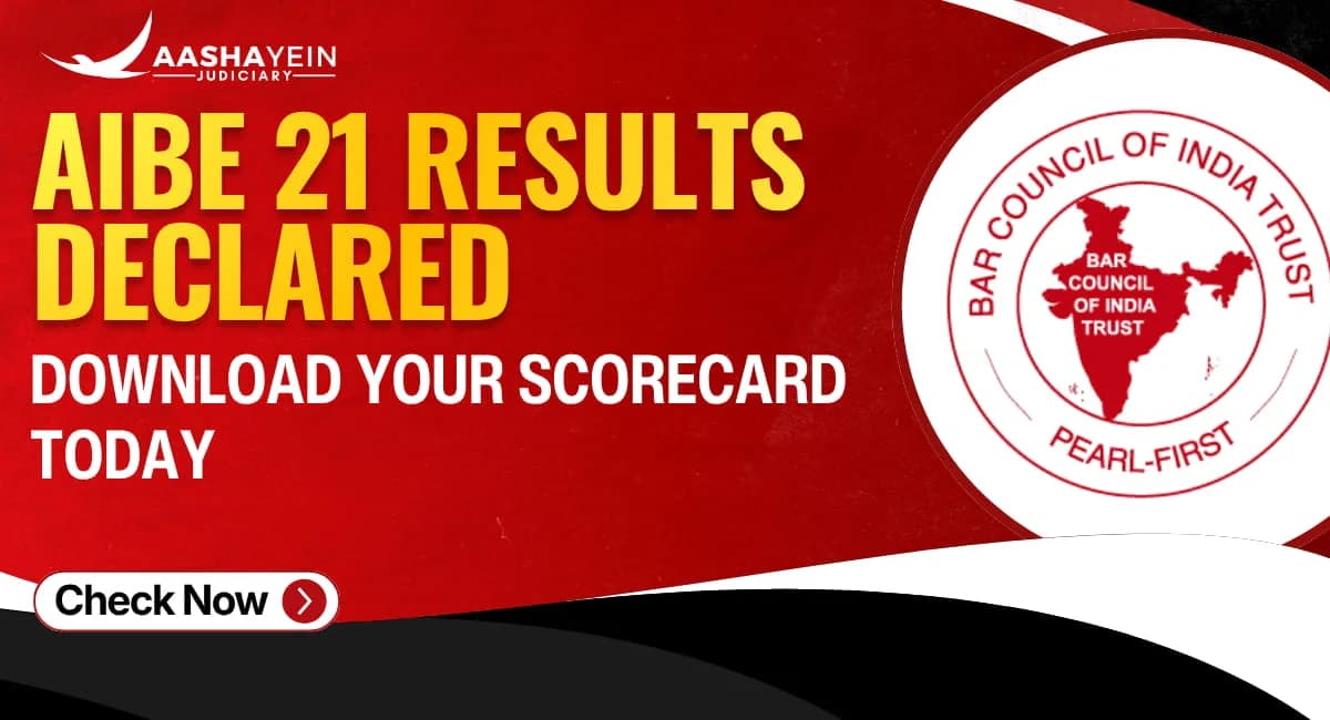AIBE 21 Result 2026 Out: Check Your Scorecard & Qualifying Status