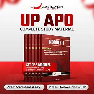 UP APO Study Material (Set of 6 Modules)