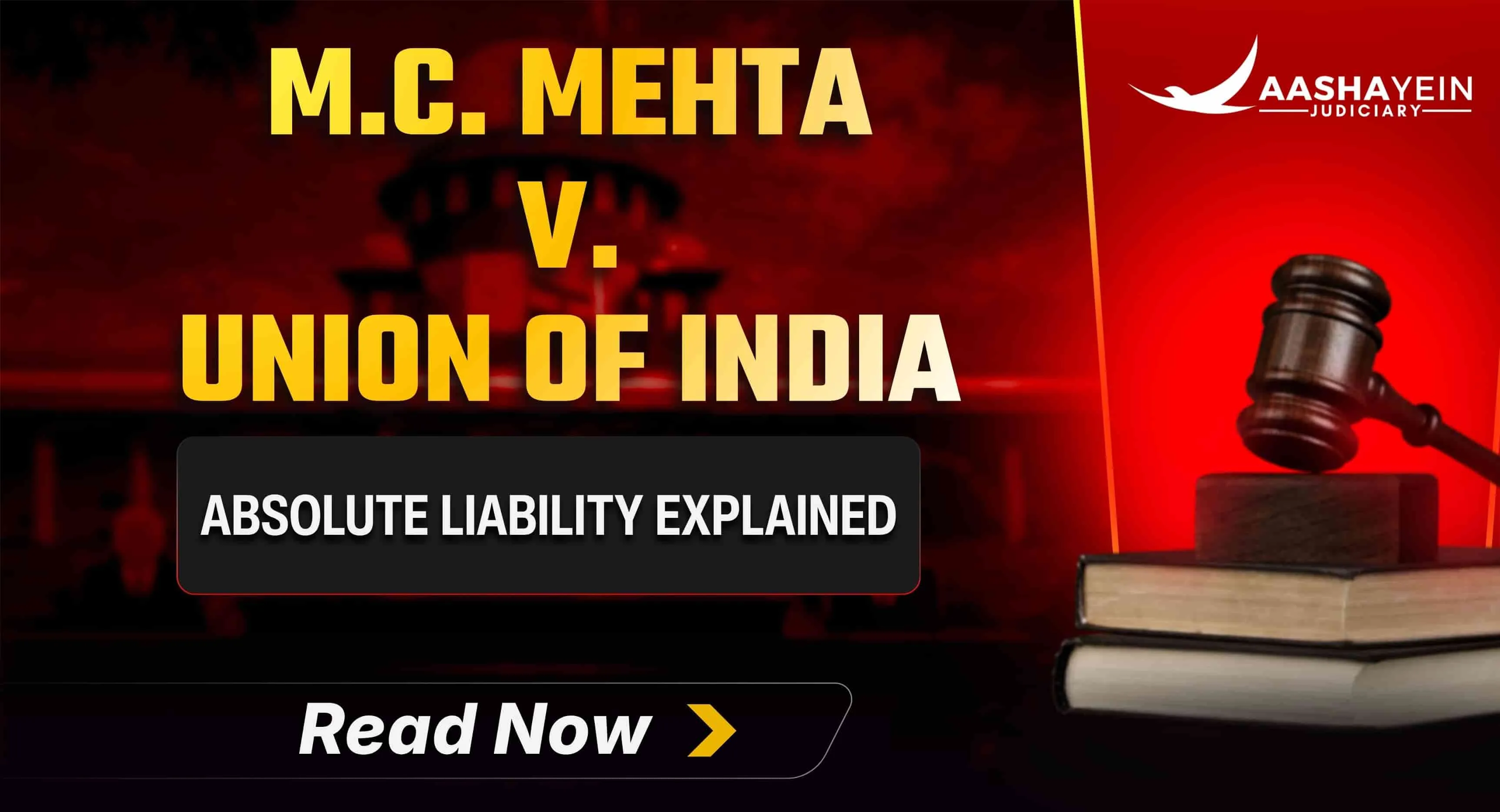 M.C. Mehta v. Union of India (Oleum Gas Leak Case) AIR 1987 SC 1086: Absolute Liability and the Rule That Changed Industrial Law