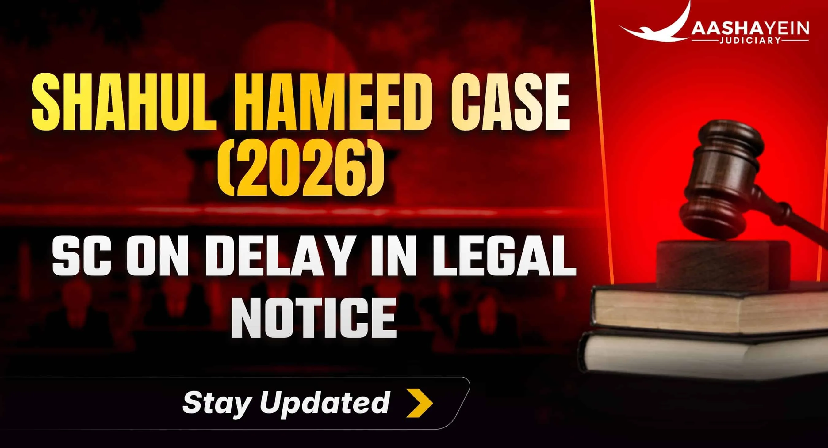  Shahul Hameed v. N. Malligarjuna & Others (2026) Delay in Legal Notice Is Not Enough to Deny Specific Performance: Supreme Court Clarifies the Law