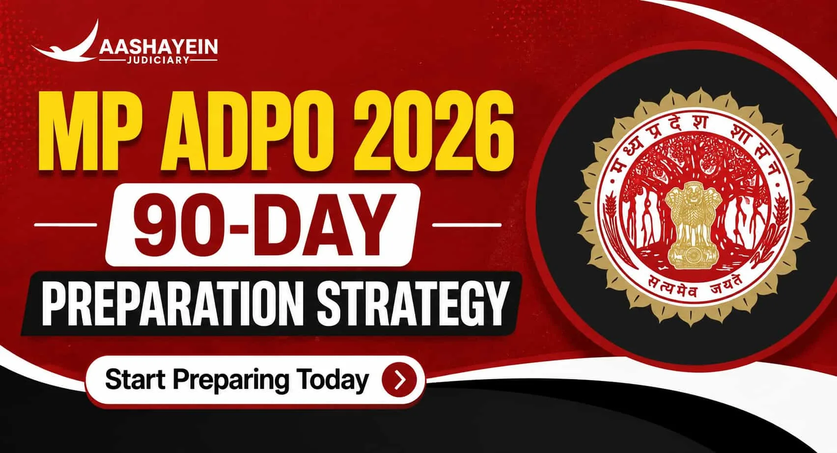 MP ADPO 2026 Preparation Strategy: Complete 90-Day Study Plan to Crack the Exam