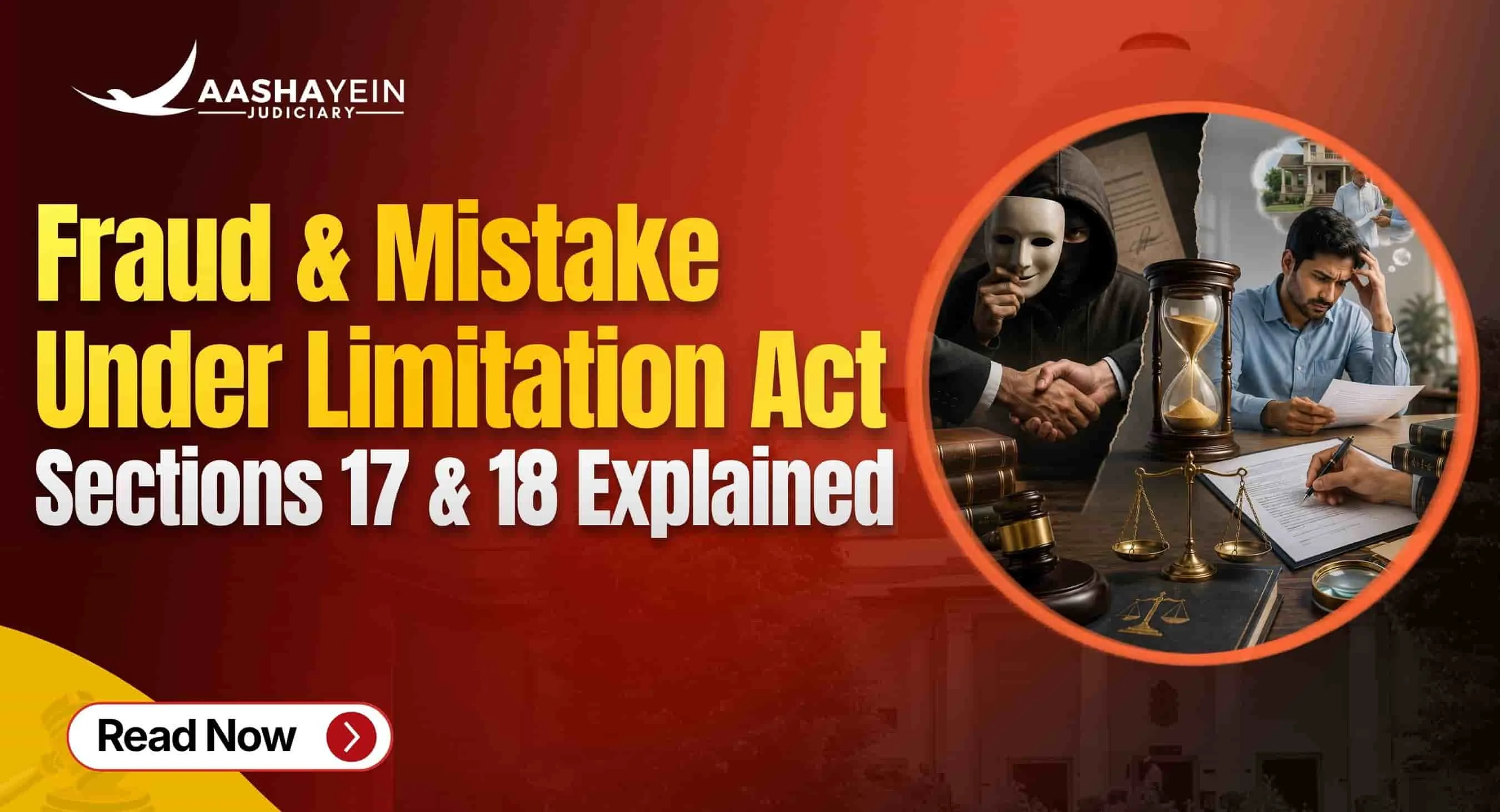 Effect of Fraud and Mistake on Limitation: Sections 17 and 18 of the Limitation Act, 1963 Explained