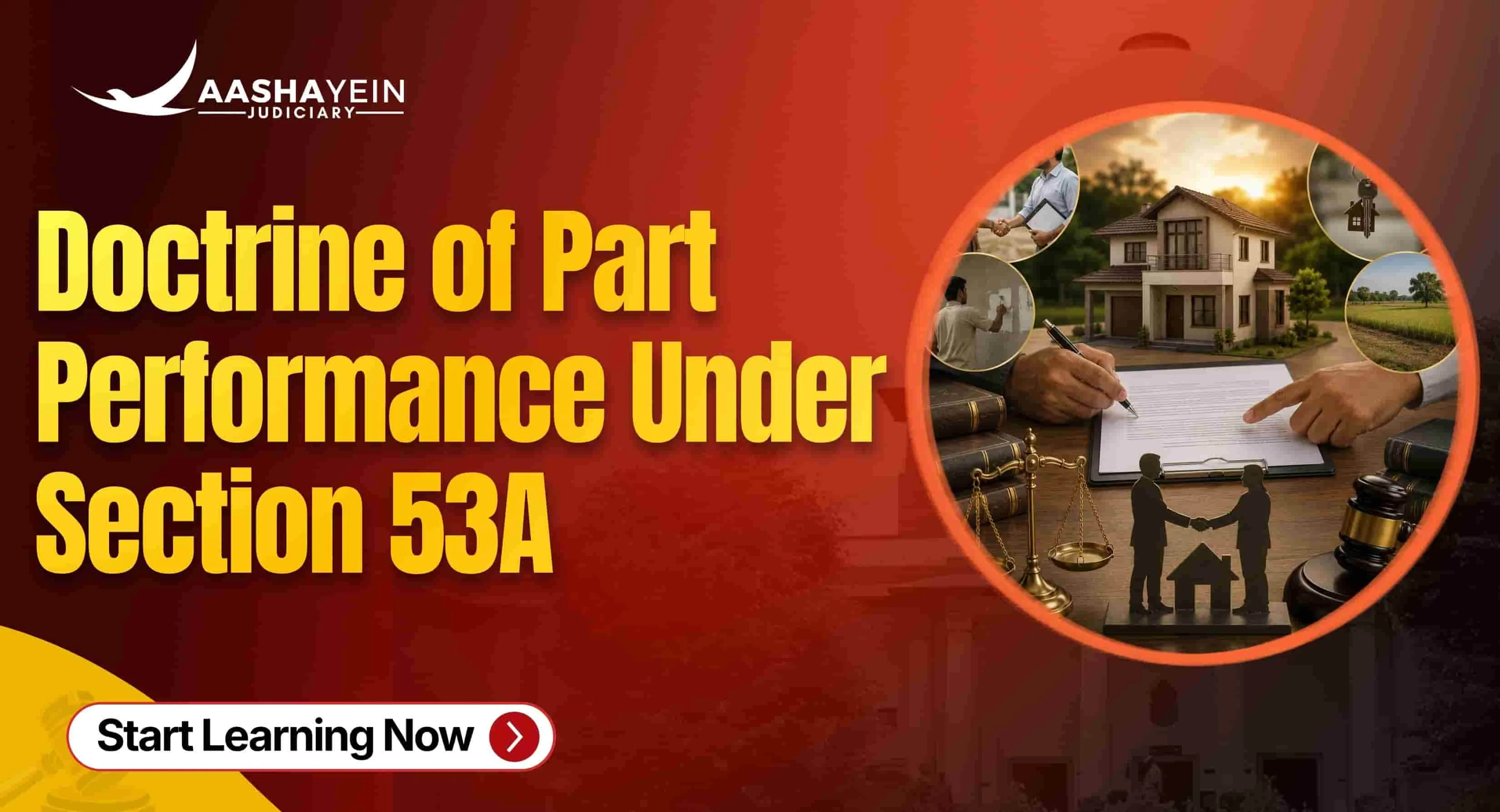 Doctrine of Part Performance Under Section 53A of the Transfer of Property Act, 1882: A Complete Guide