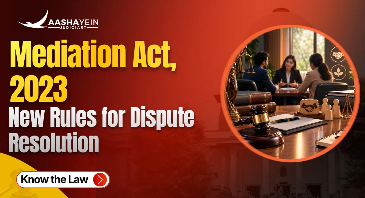 What Is the Mediation Act, 2023? How India's New Mediation Law Changes Dispute Resolution