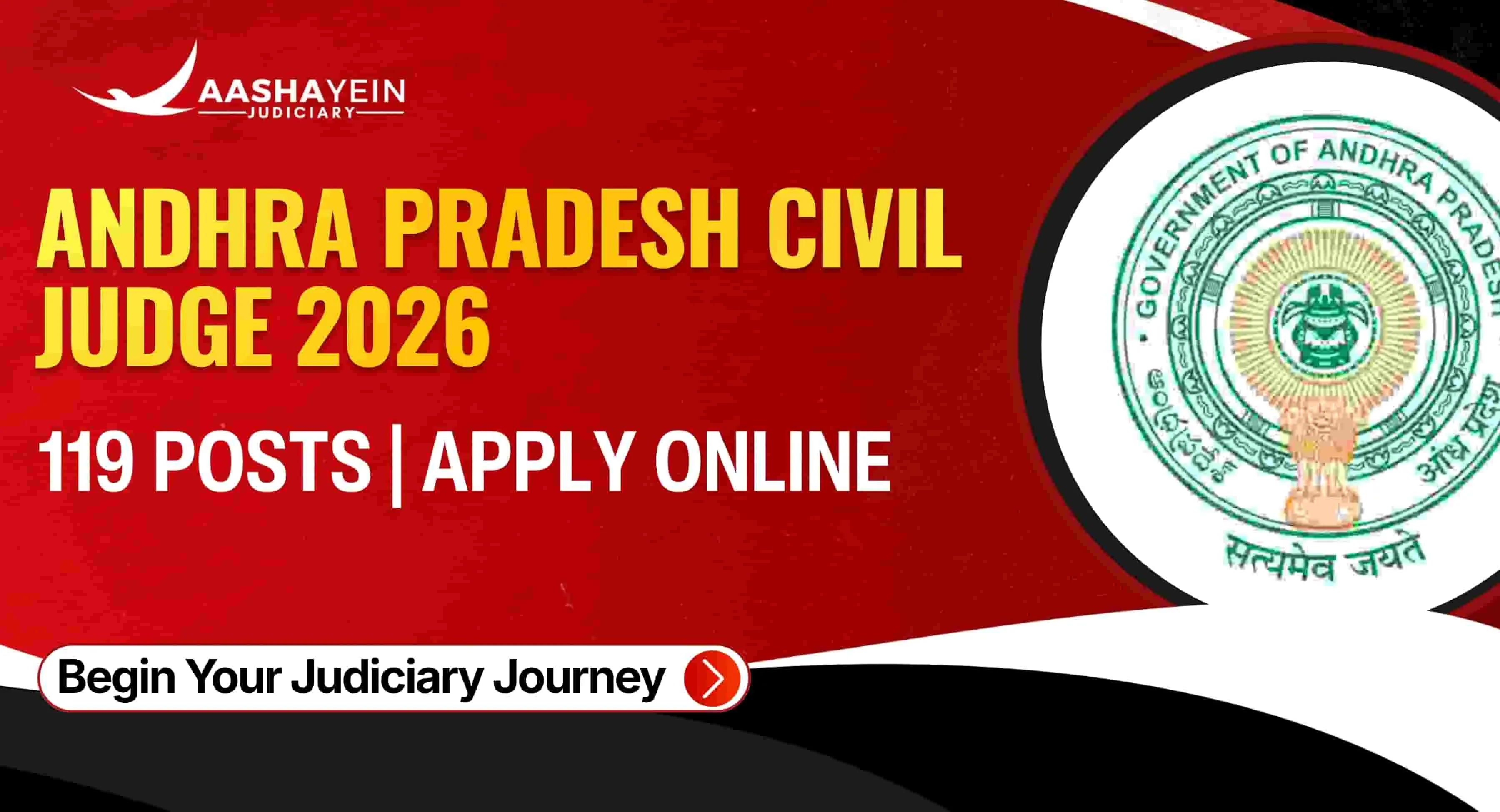 AP Civil Judge Recruitment 2026: 119 Vacancies | Aashayein Judiciary